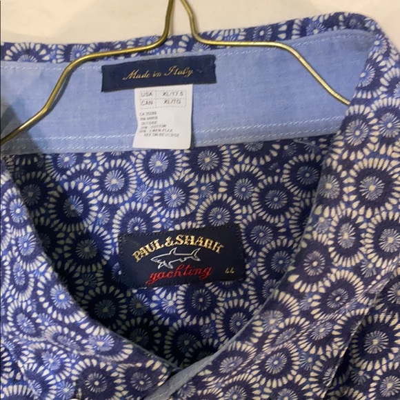 Italian-made linen shirt. Brand “Paul and Shark” - Picture 3 of 4